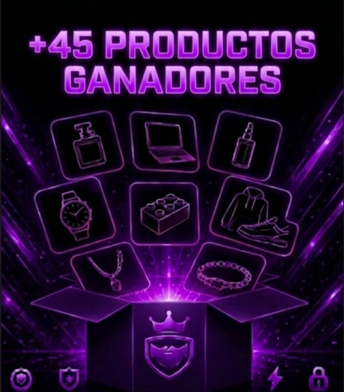 Pack de 45 Productos Ganadores para Vender Online
